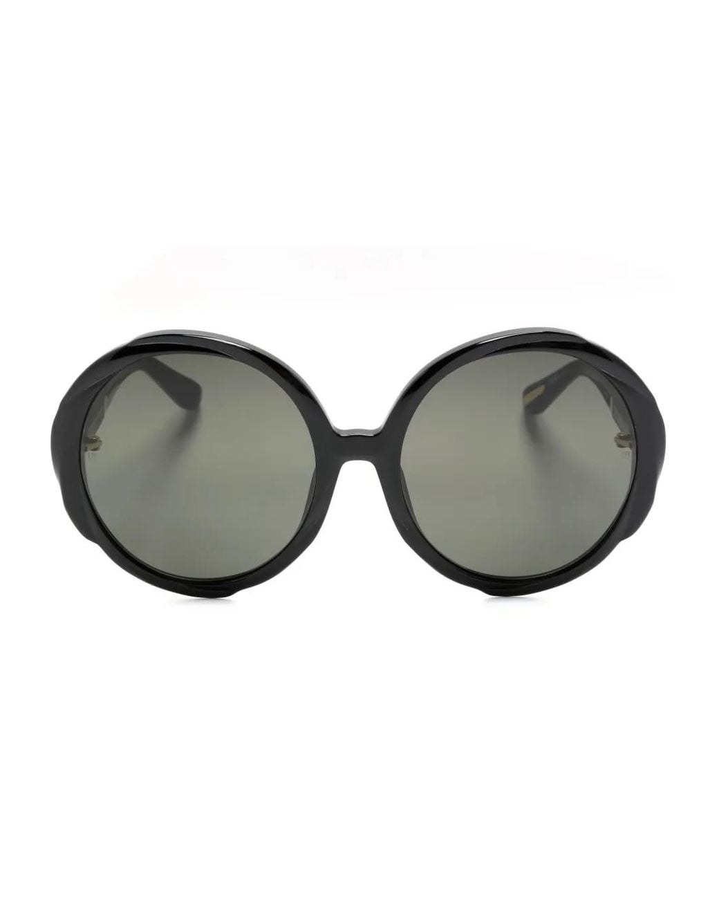 Linda Farrow Gray Otavia Oversize-Frame Sunglasses