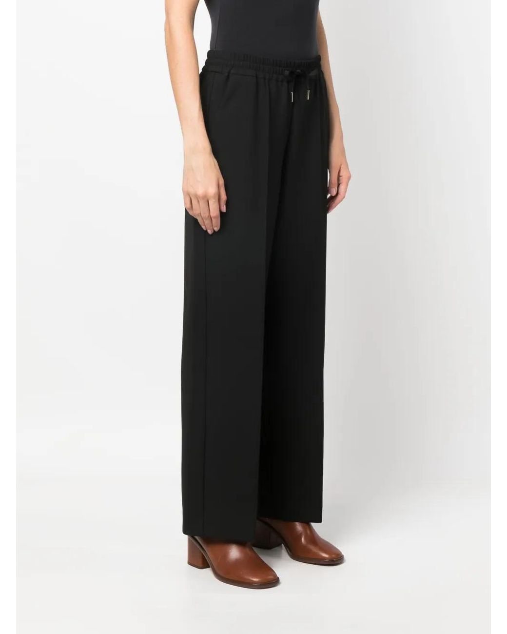 A.P.C. Black Alfreda Drawstring Trousers