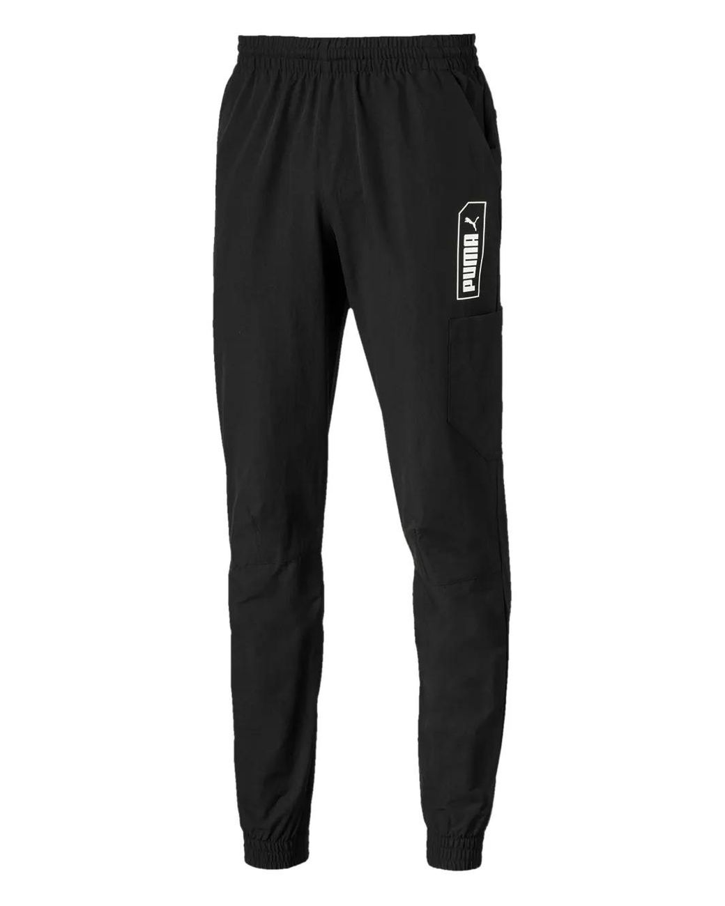 PUMA Black Nu-Tility Track Pants for men