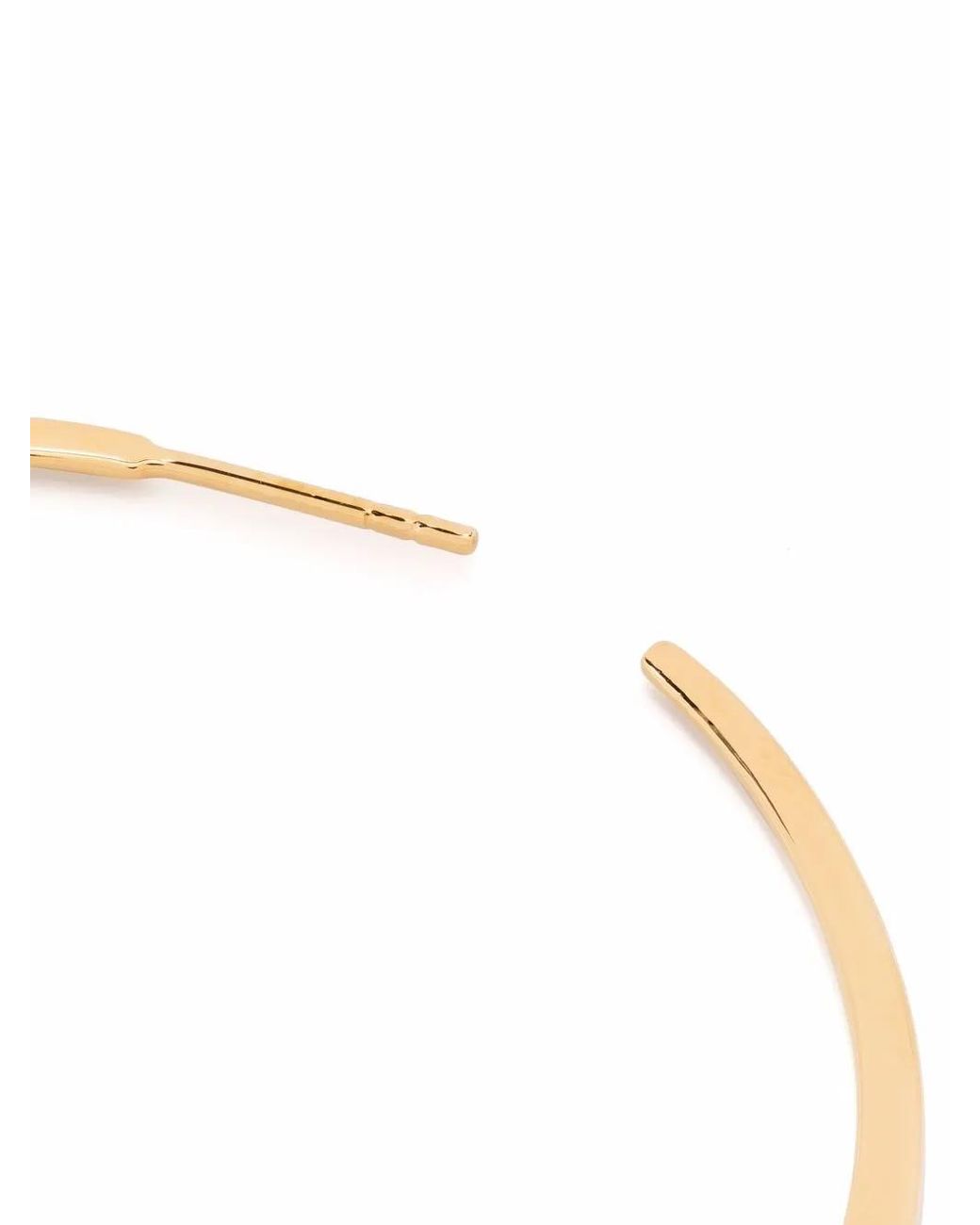 Dinny Hall Natural Large Signature Dinny Hoop Earrings