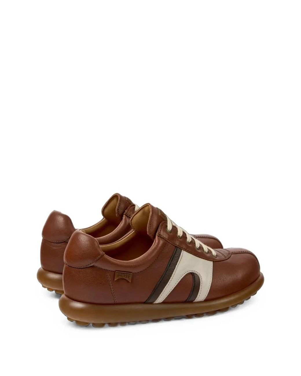 Camper Brown Pelotas Ariel Low-Top Sneakers