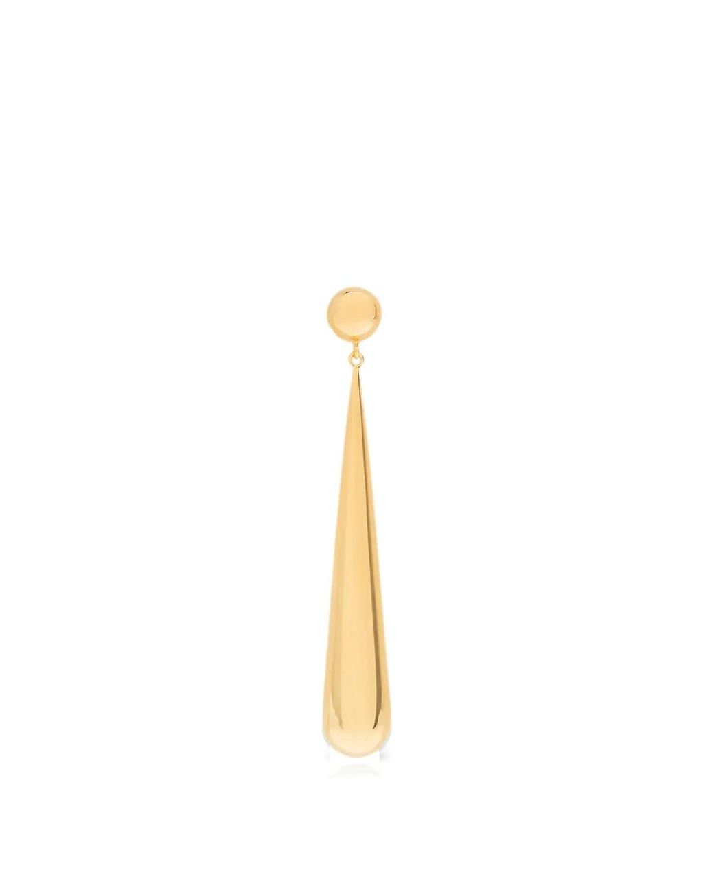 Pendientes Louise LIE STUDIO de color Metallic