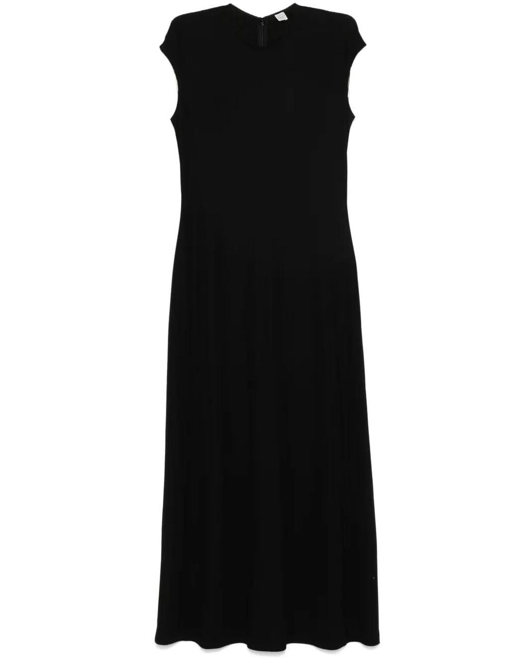 Totême Black Long Dress