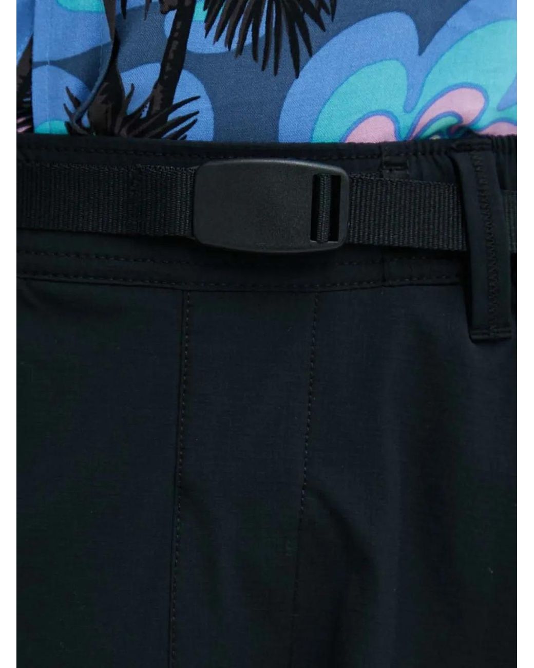 Rip Curl Blue Belted Cargo Shorts for men