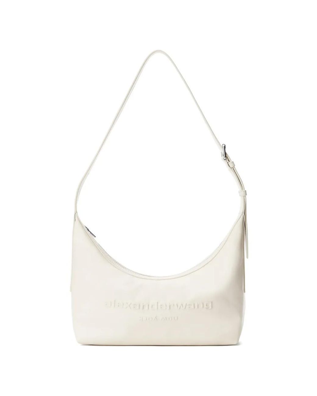 Alexander Wang White Punch Sling Shoulder Bag
