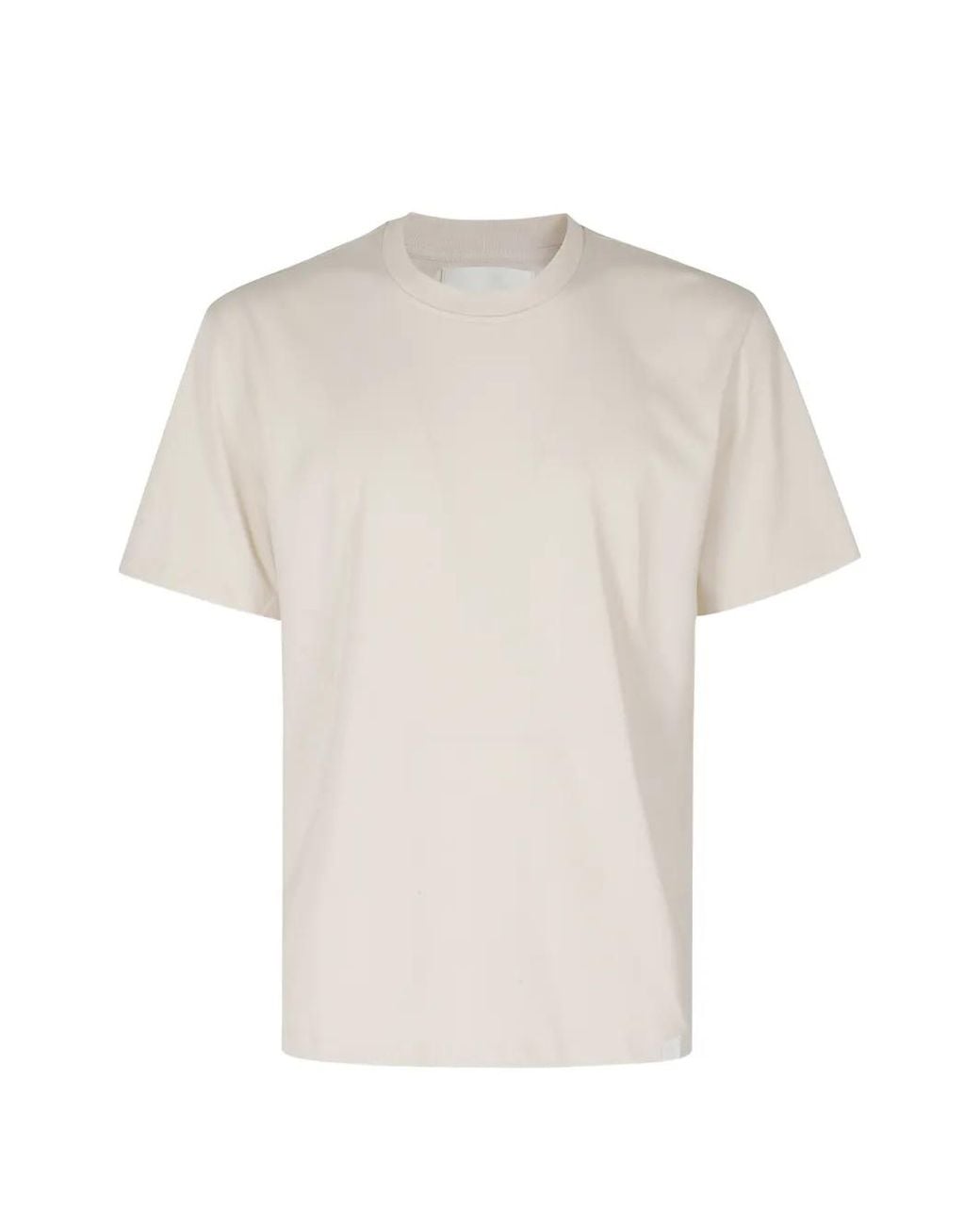 Woc White Crew-Neck Short-Sleeve T-Shirt for men