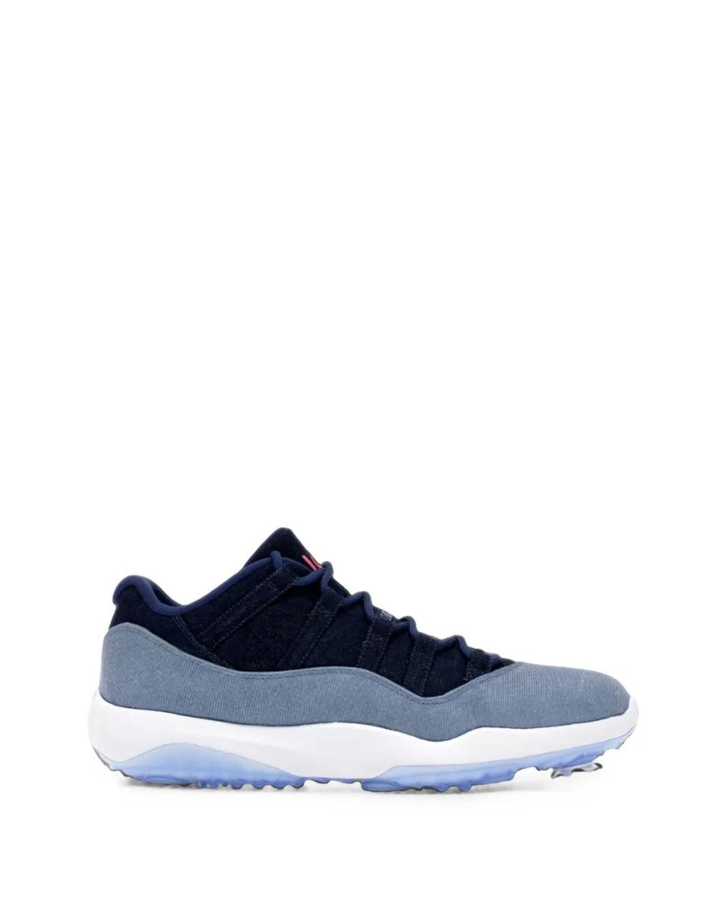 Nike Blue Air 11 Retro No Denim Allowed Lace-Up Sneakers for men