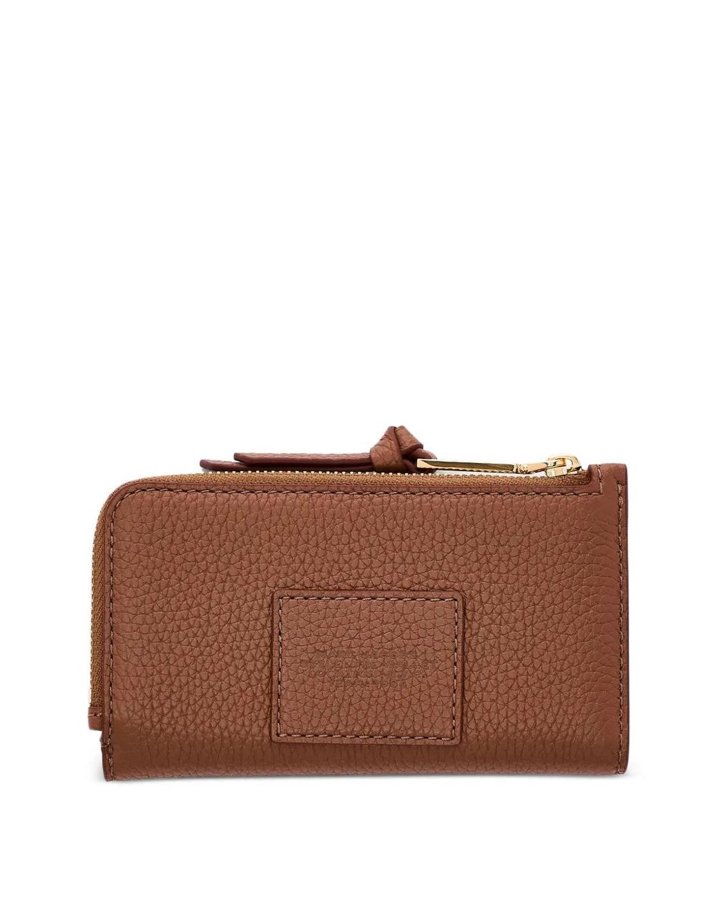 Marc Jacobs Brown The Leather Slim Wallet