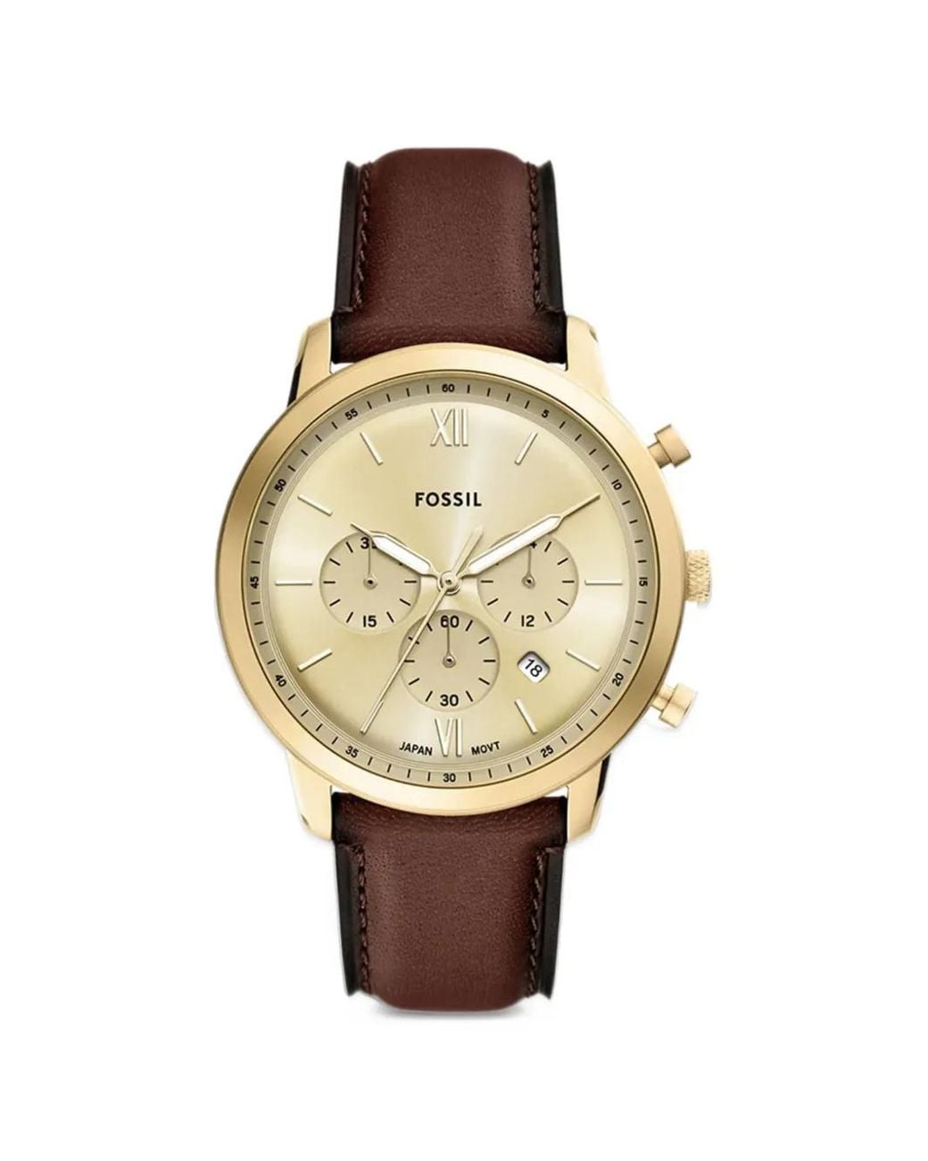 Fossil White Neutra 44Mm Watch for men