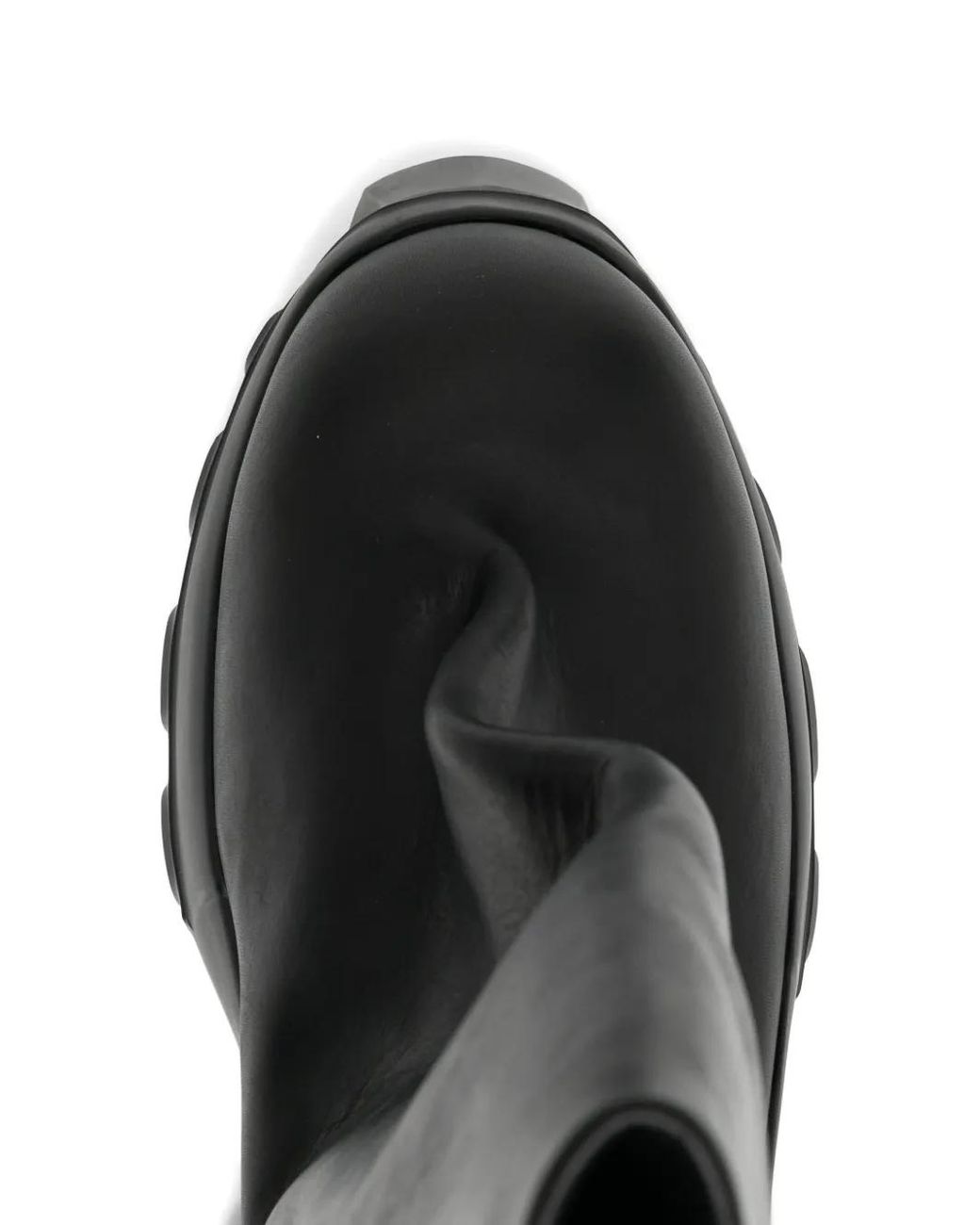 Rick Owens Black 90Mm Mega Tractor Boots for men