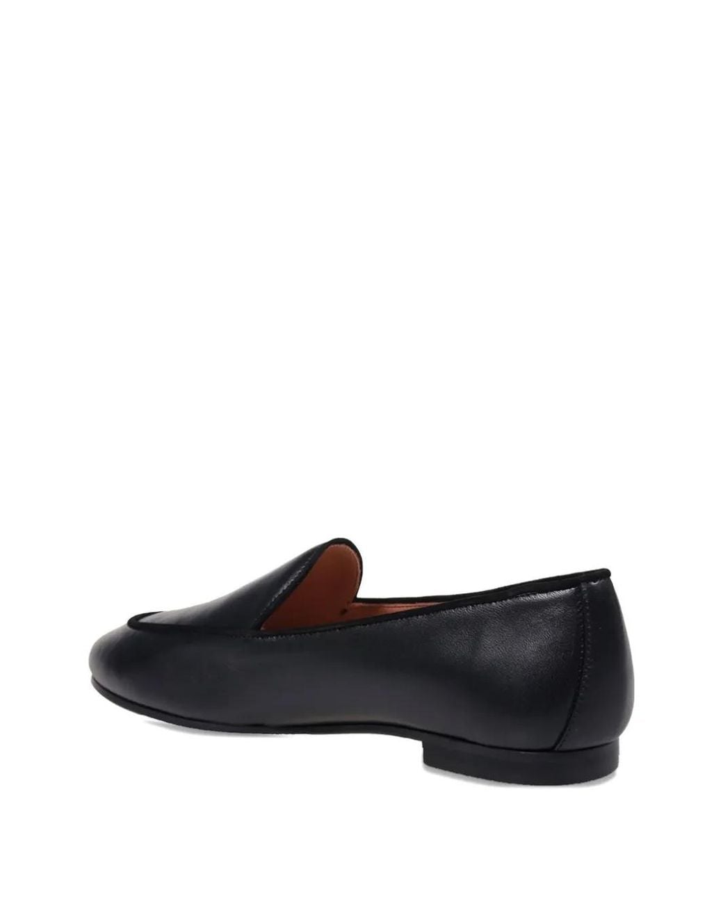 Aquazzura Black Panelled Loafers