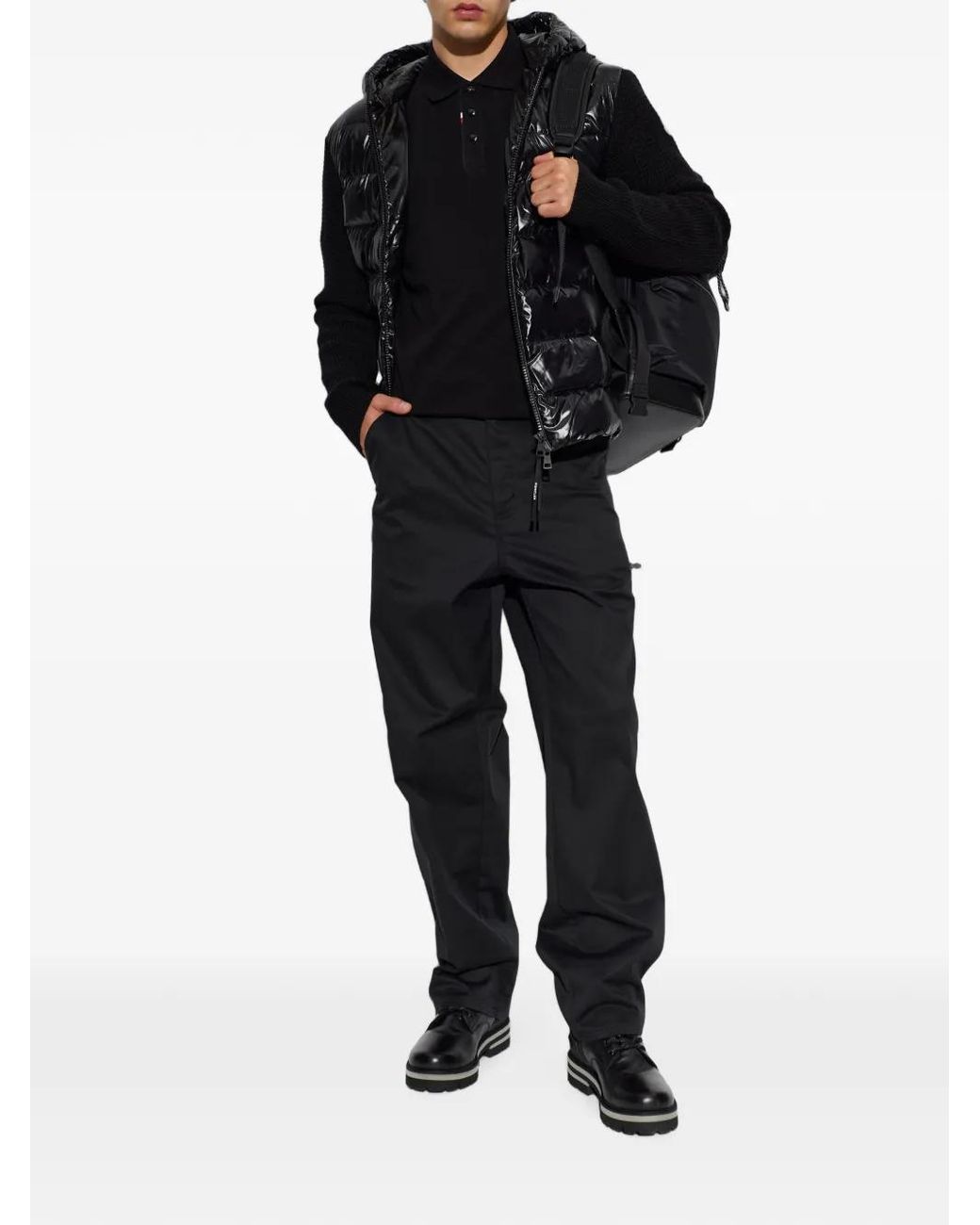 Bogner Black Insulated Shoes 'Courchevel' for men