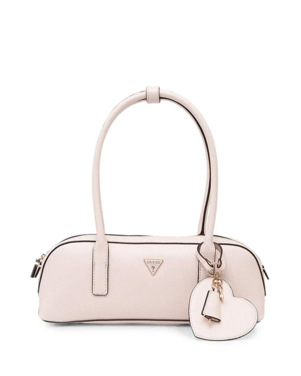 Guess Pink Isobel Logo Shoulder Bag