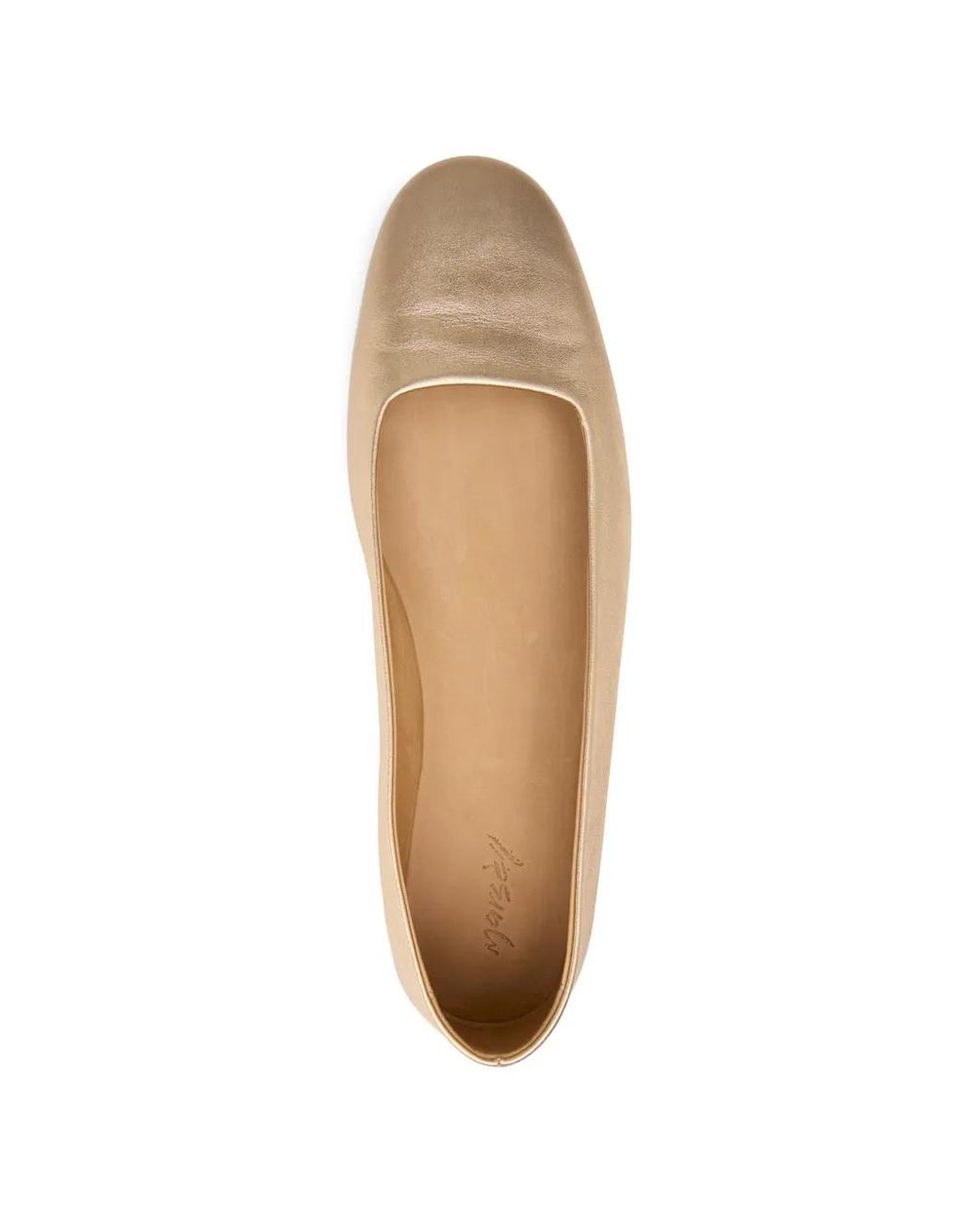 Marsèll White Distesa Metallic Ballet Flats