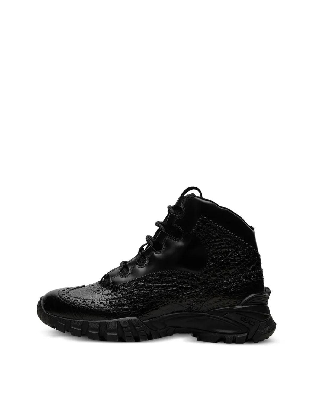 Versace Black Classic Style Vibram" Boots for men