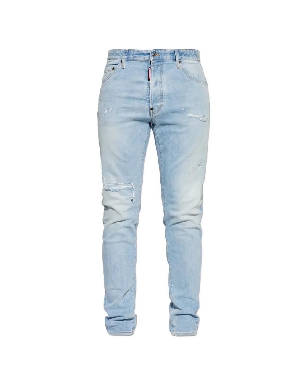 DSquared² Blue Teddy Jeans for men