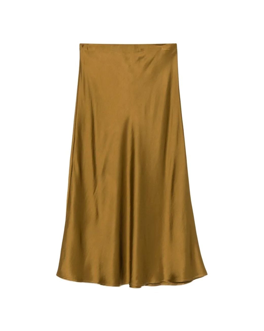Ottod'Ame Natural Chiara Midi Skirt