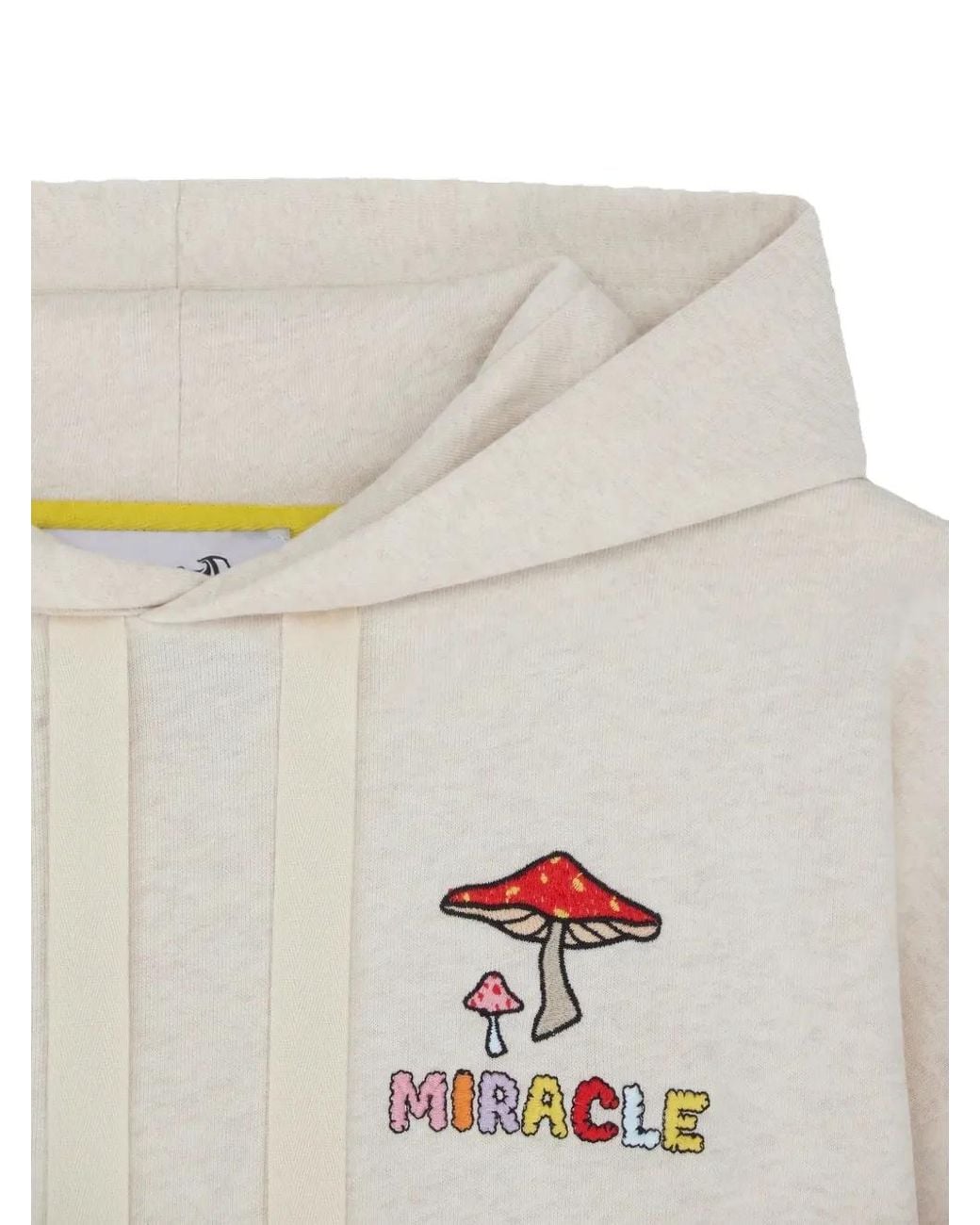 MIRA MIKATI White X Grateful Dead 'I Need A 'Mira'Cle' Printed Hoodie