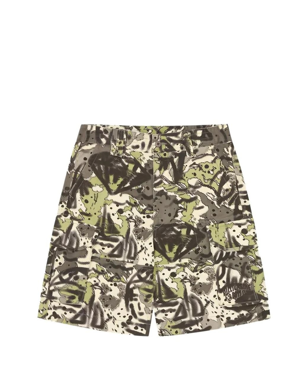 BBCICECREAM Natural Camouflage-Print Cargo Shorts for men