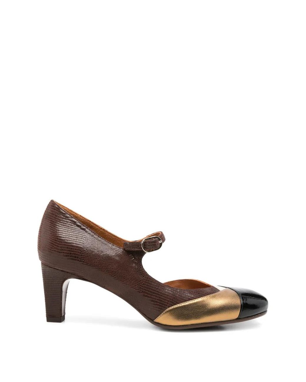 Chie Mihara Brown Fysa Buckle-Fastening Pumps