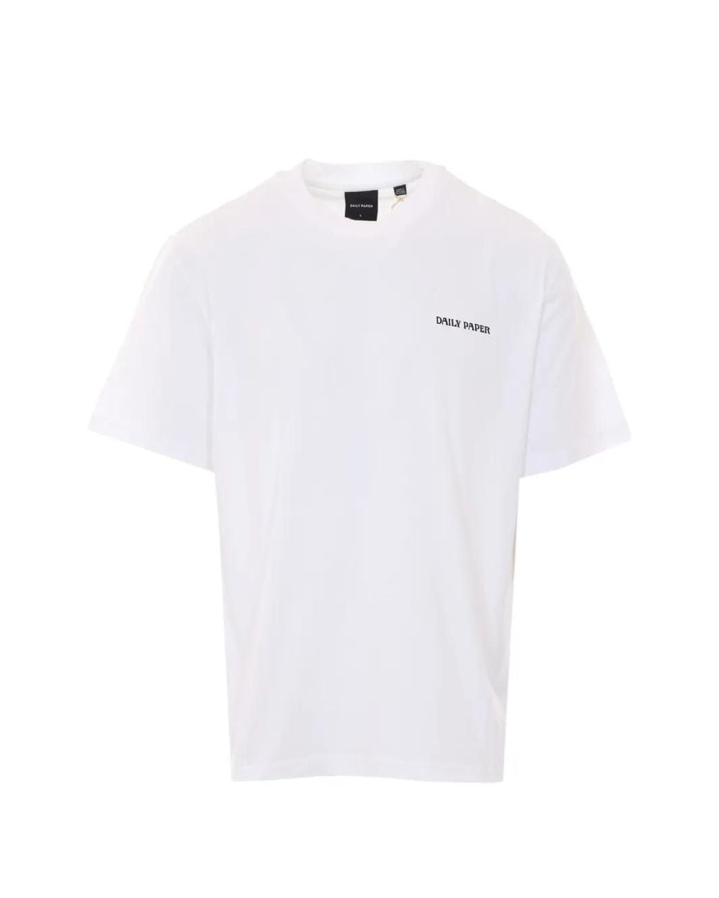 Daily Paper White Chain Print T-Shirt for men