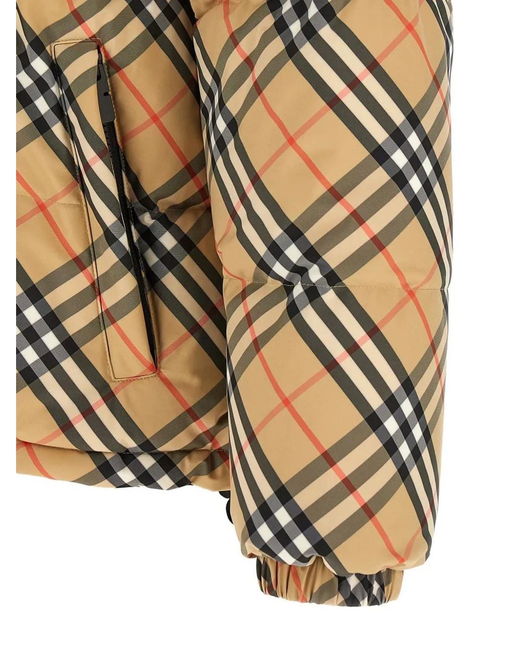 Burberry Metallic Reversible Check Jacket for men