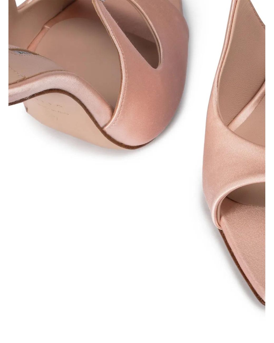 Le Silla Pink Bella Slingback Heeled Sandals