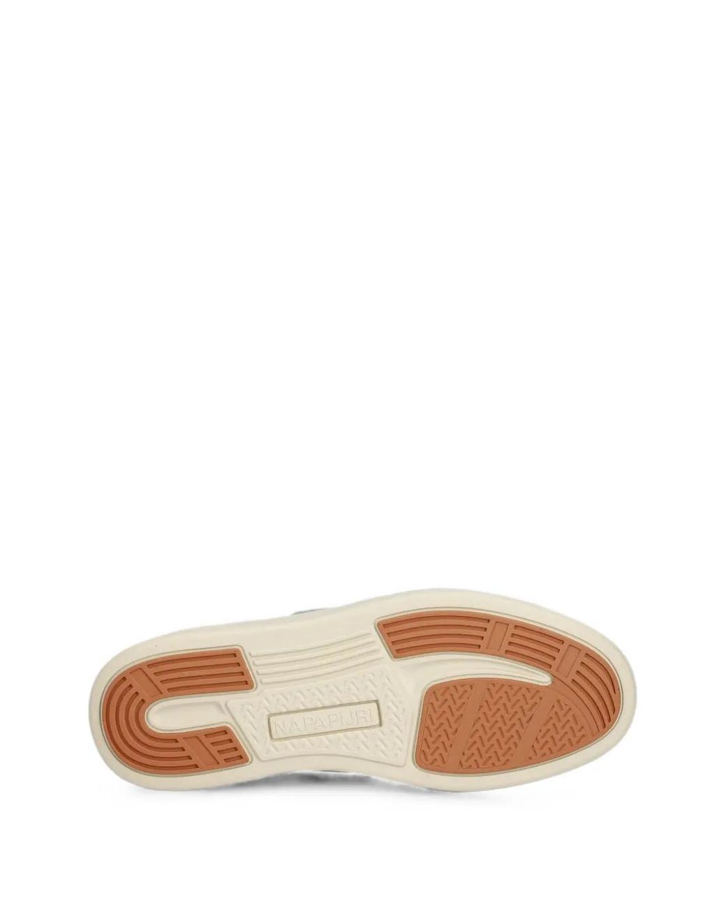 Napapijri White Bark Suede Boat Shoes for men