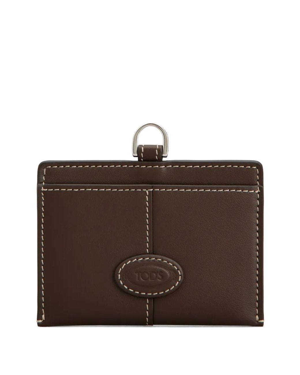 Tod's Brown Badge Holder for men