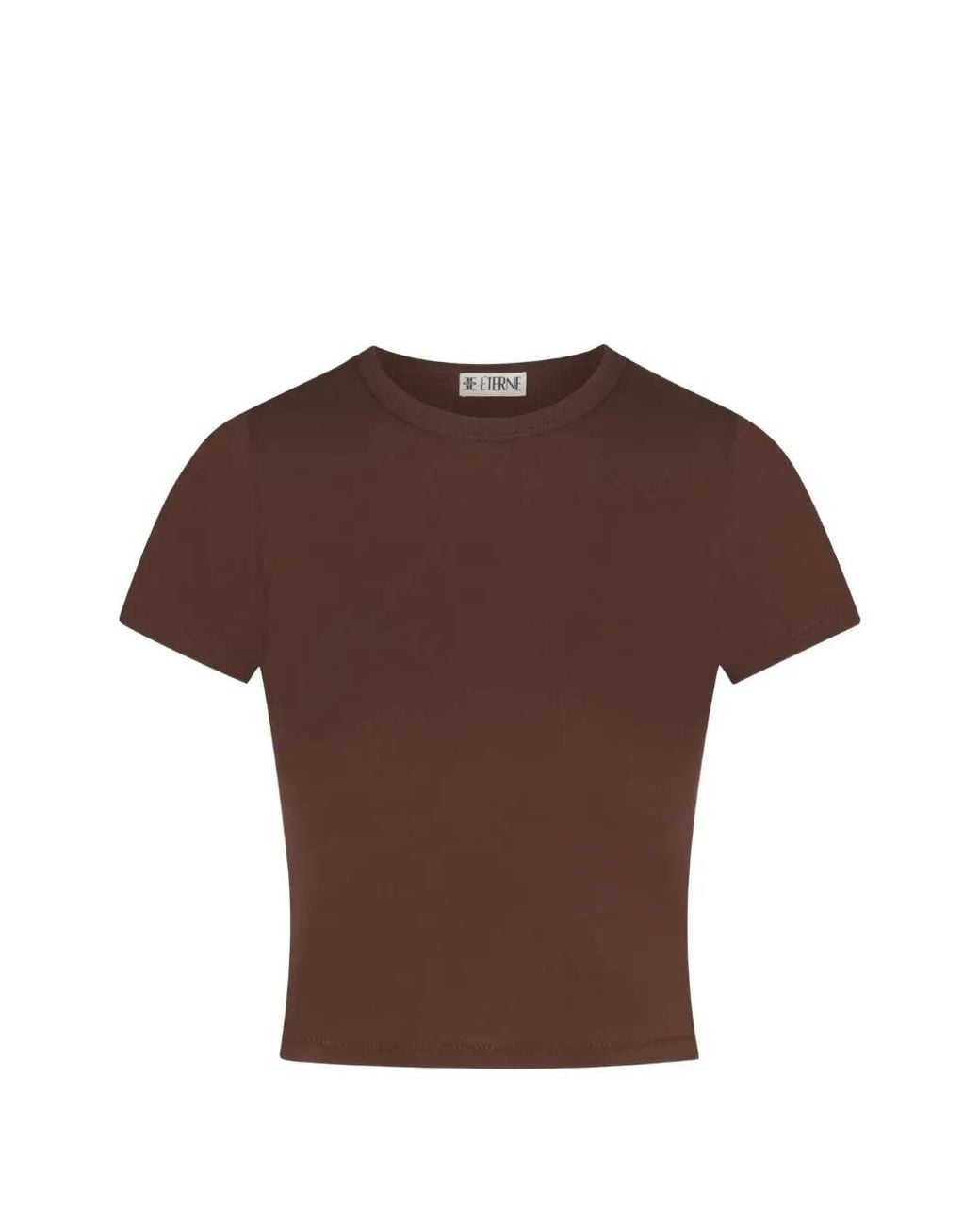ÉTERNE Brown Short-Sleeve Baby T-Shirt