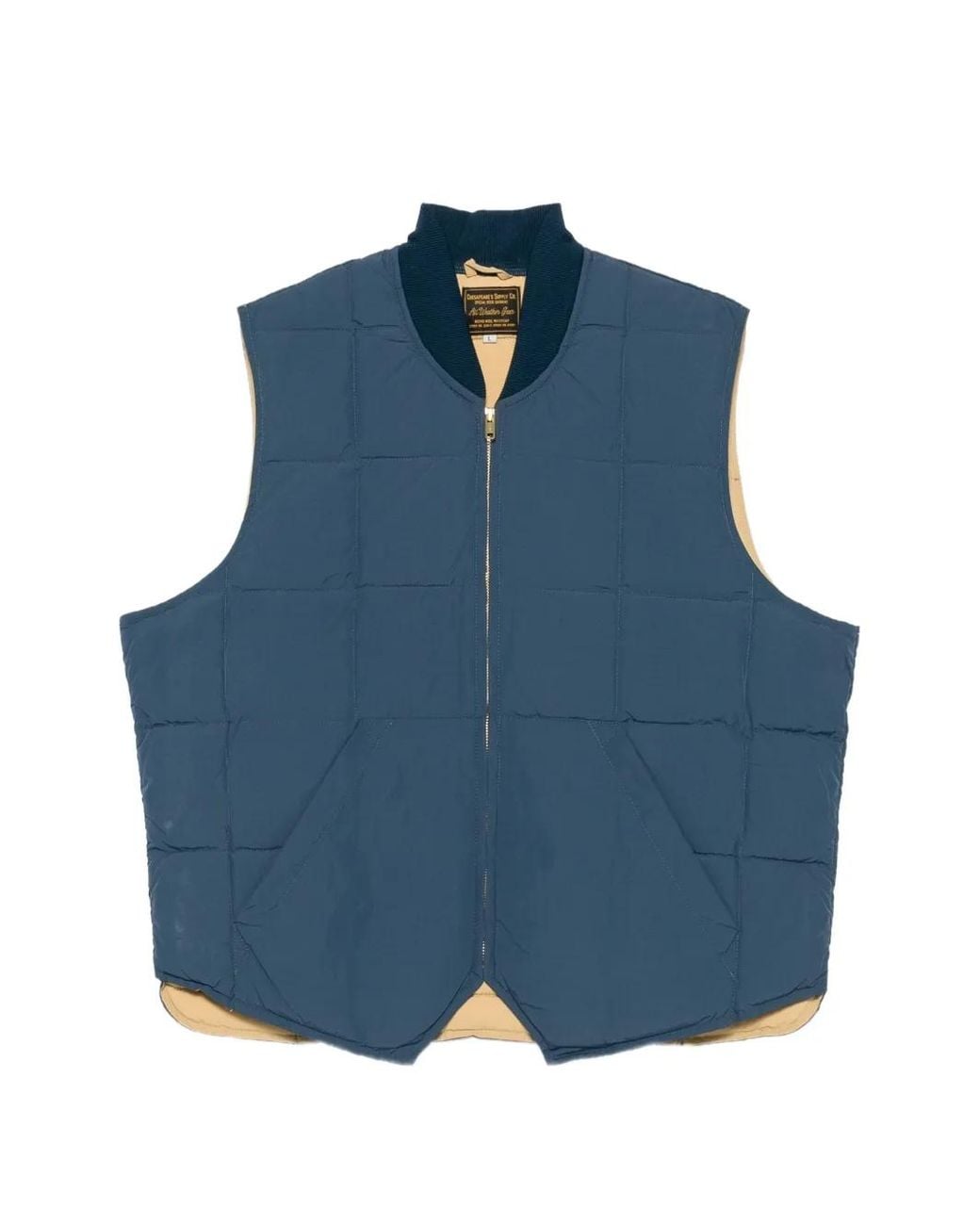 chesapeake's Blue Gilet Matelassé Seattle for men