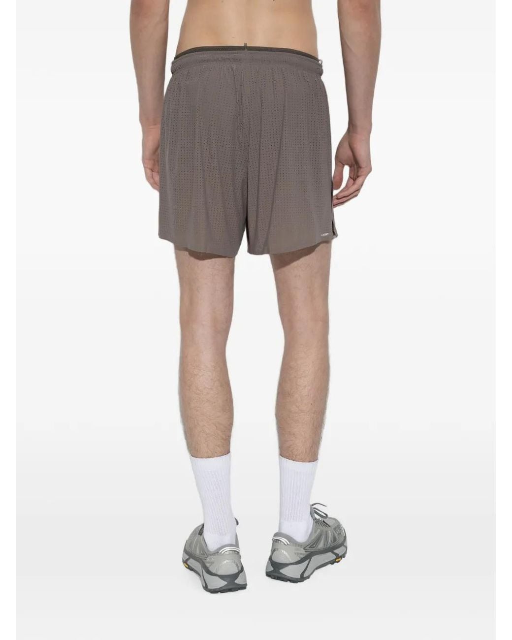 Satisfy Gray Space‑O 5" Shorts for men