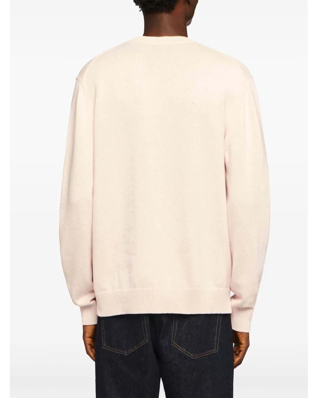 J.W. Anderson Natural Intarsia Logo Jumper for men