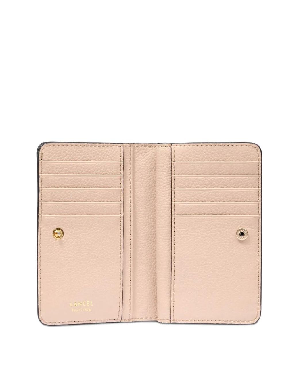 Lancel Natural Eckiges Portemonnaie