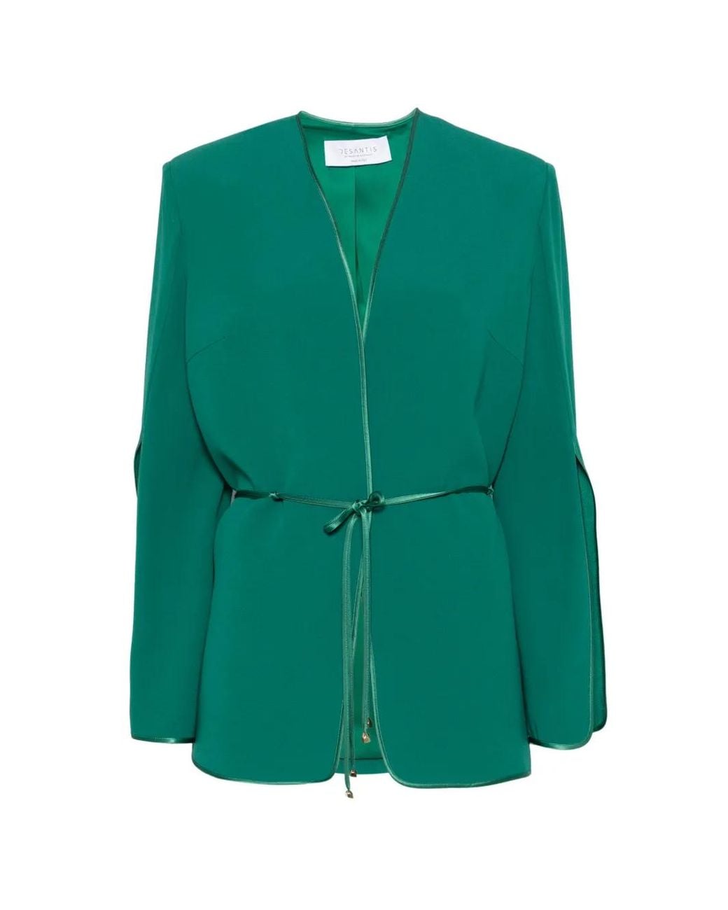 Chaqueta Con Abertura En La Manga DE SANTIS de color Green