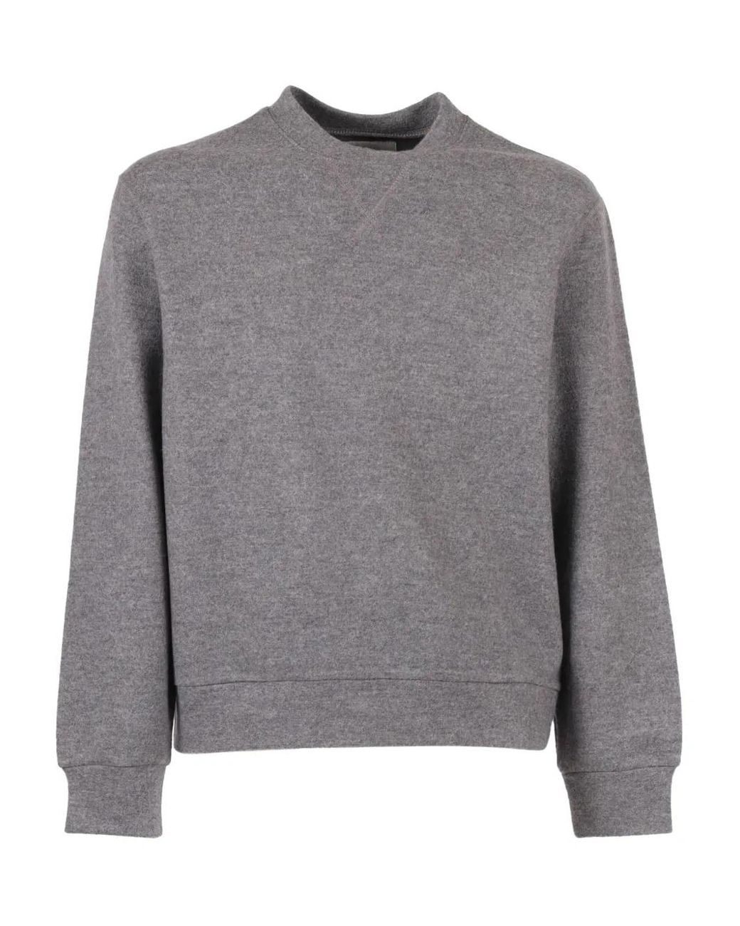 Circolo 1901 Gray Wool Sweatshirt for men