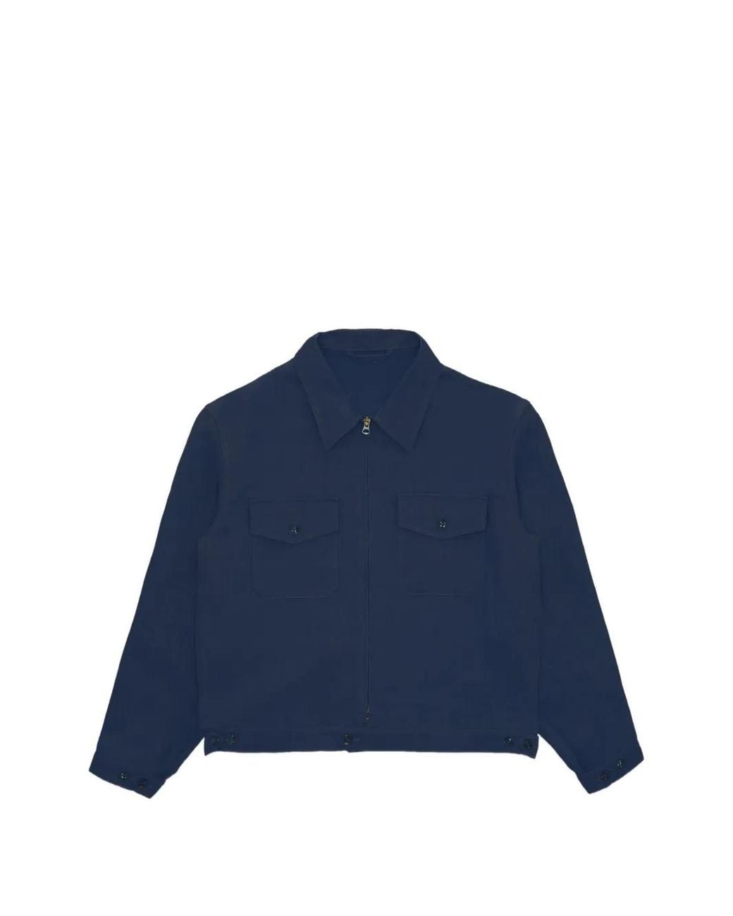 Fortela Blue Veste Albert À Fermeture Zippée for men