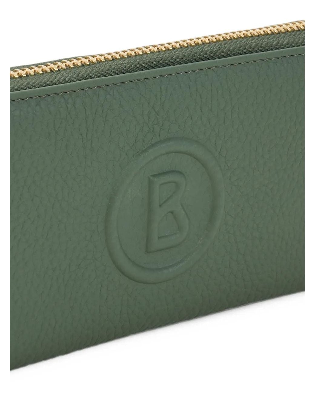 Bogner Green Bozen Ela Leather Wallet