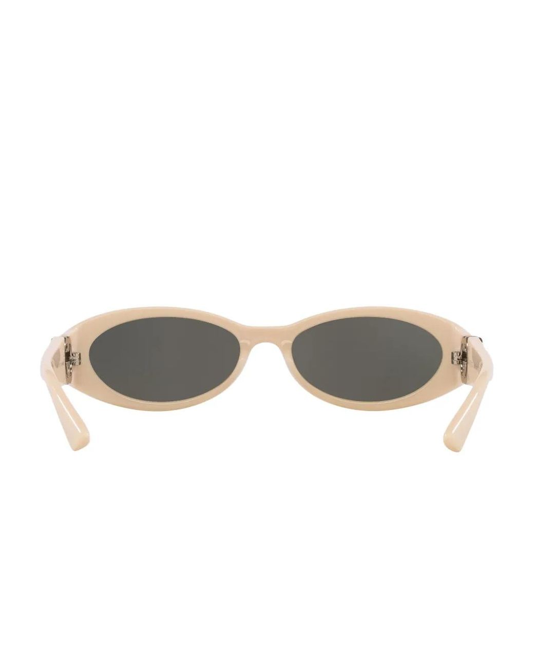 Gucci Gray Oval-Frame Sunglasses