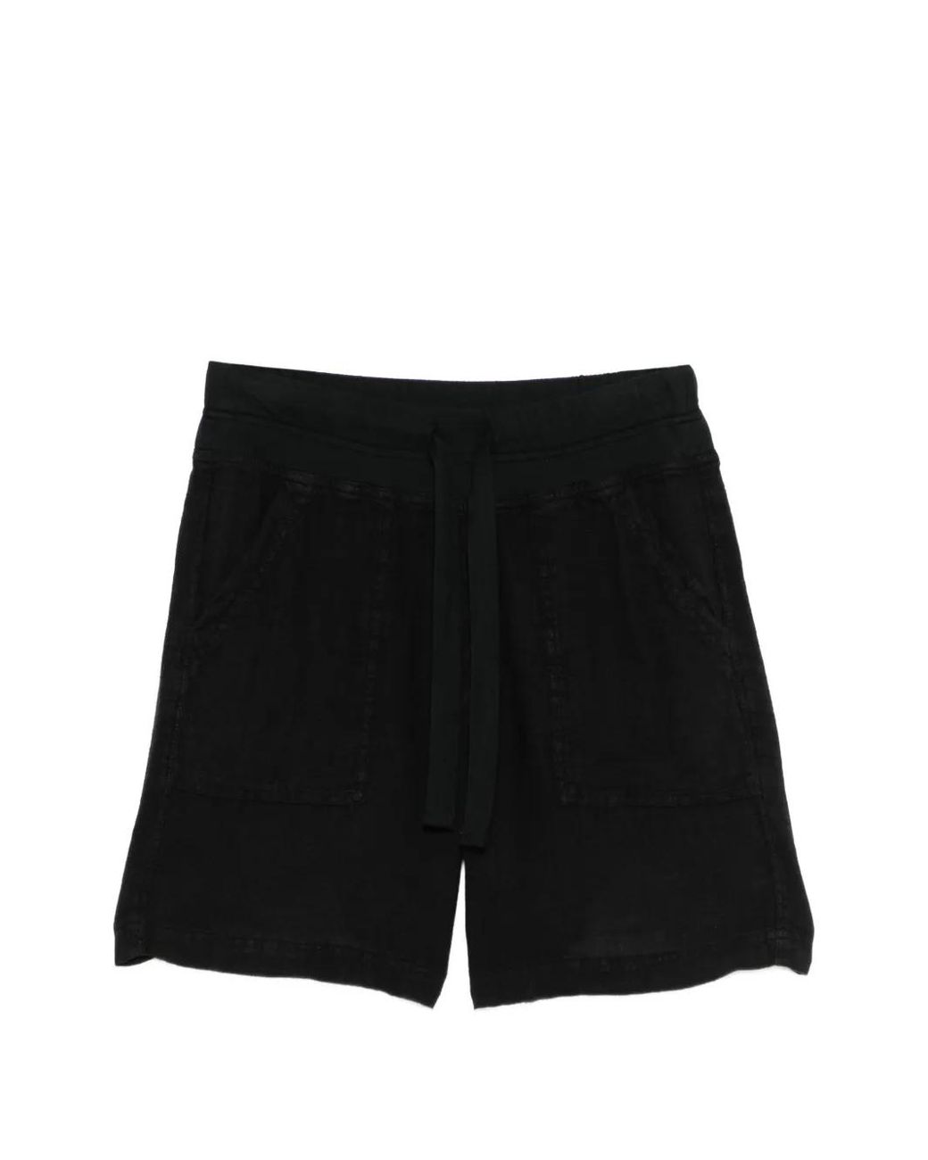 Deha Black Drawstring Pocket Shorts
