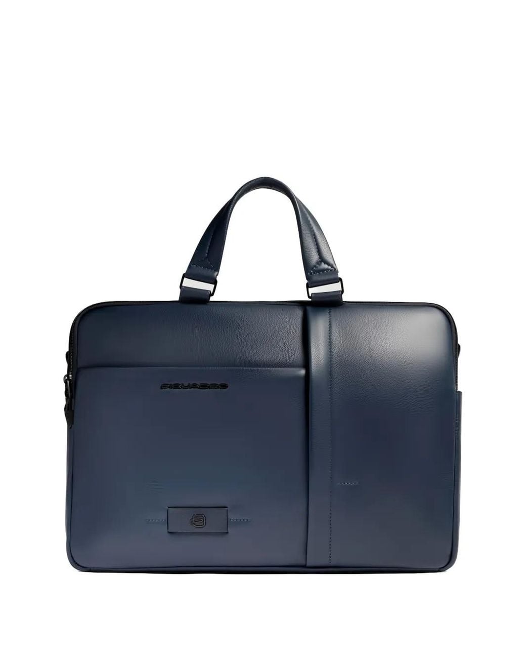 Piquadro Blue Top Handle Laptop Bag