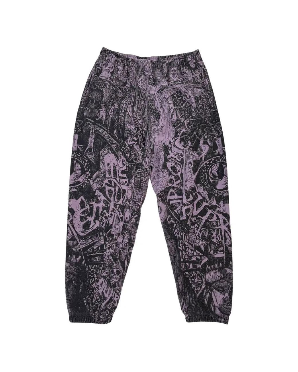 Supreme White Liberty Track Pants for men
