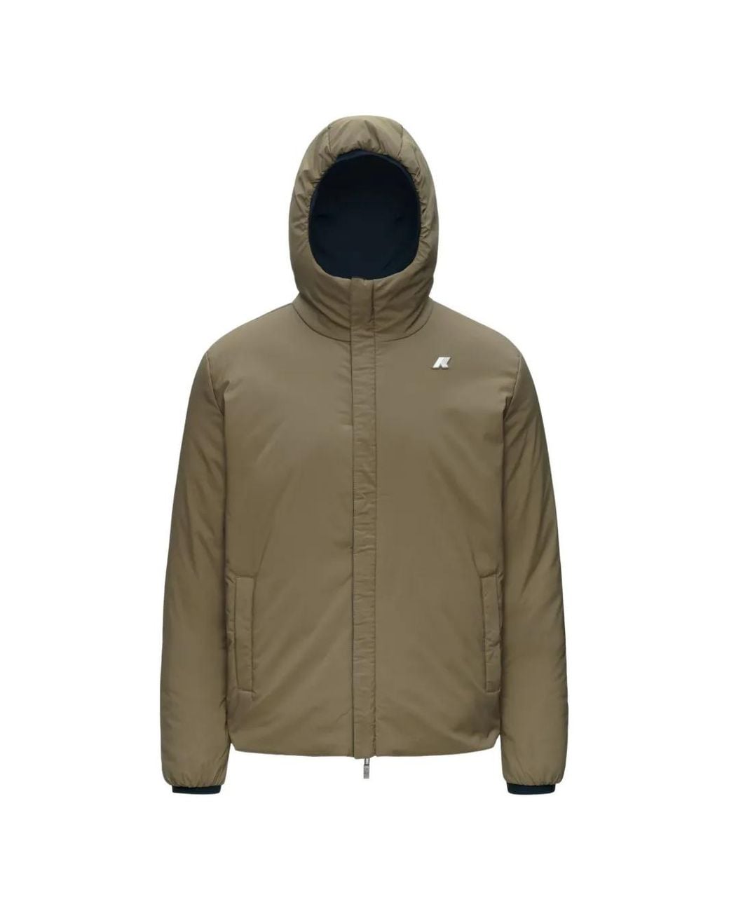 Chaqueta Jack St Reversible Con Capucha K-Way de hombre de color Blue