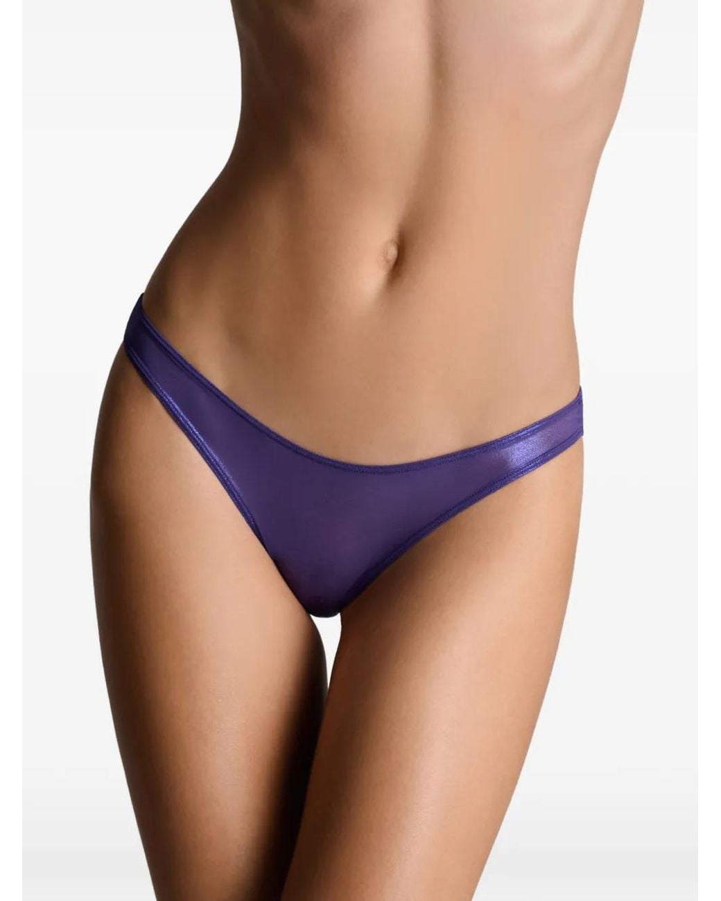 Scandale Purple Culotte Show Me More À Découpes