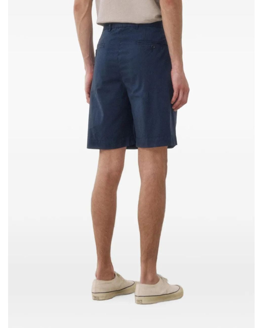 Hartford Blue Taylor Chino Shorts for men