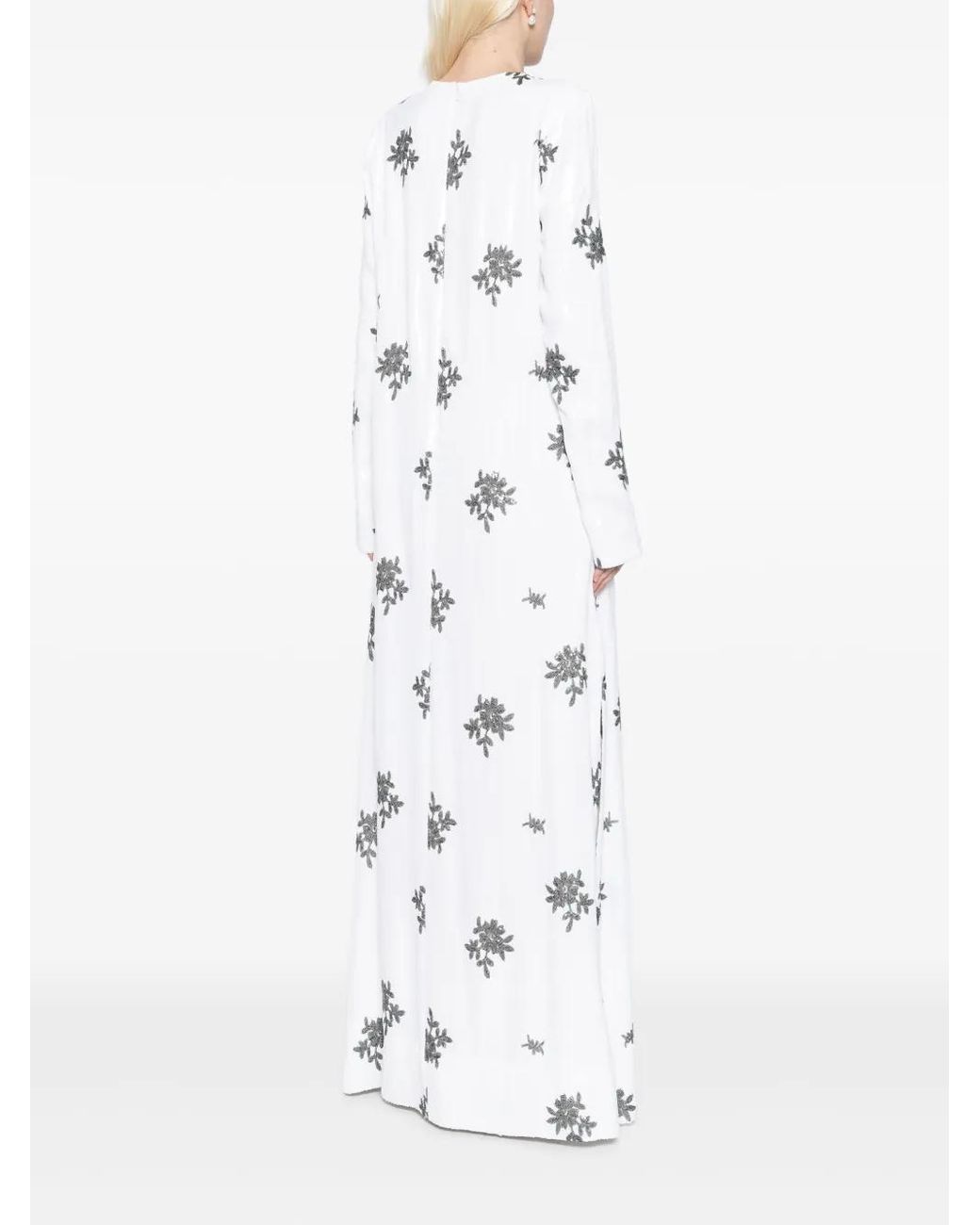 Macgraw White Poetry Gown