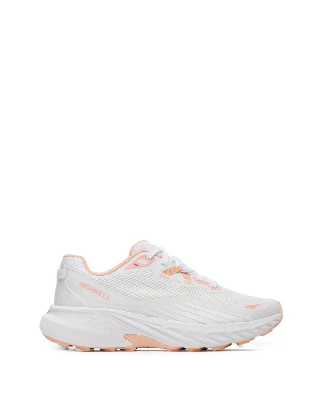 Merrell White Promorph Mesh-Panelled Logo-Print Sneakers