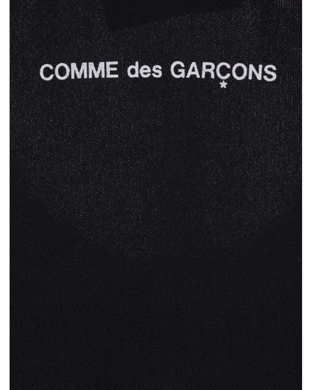 Comme des Garçons Jersey Tanktop in het Black