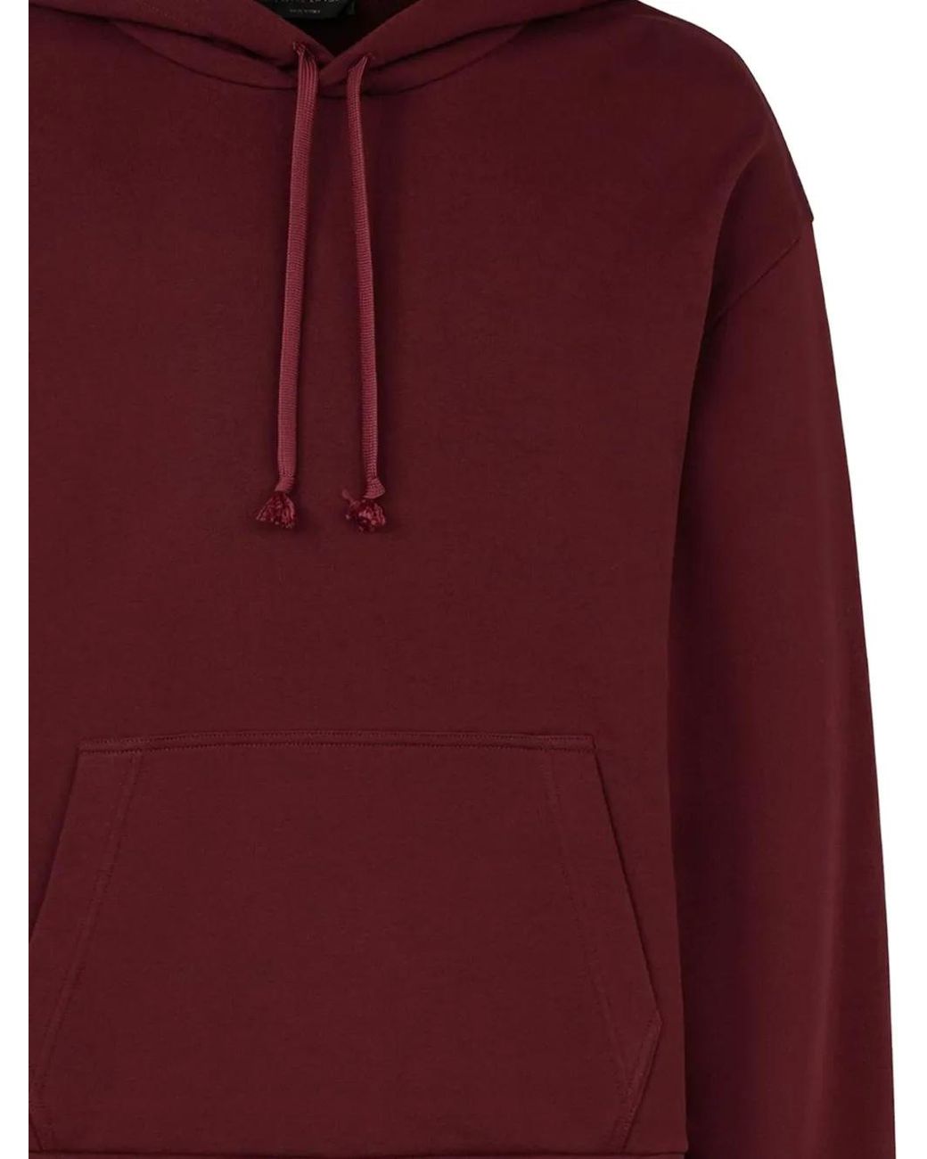 Giuseppe Zanotti Red Logo-Print Hoodie for men