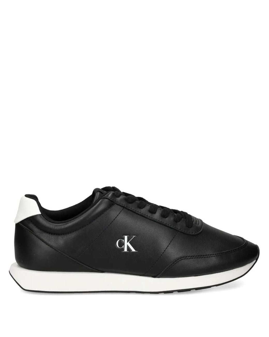 Calvin Klein Black Retro Runner Sneakers for men